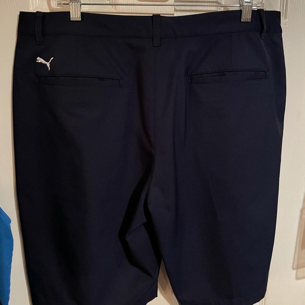 Navy Blue Puma Golf Shorts